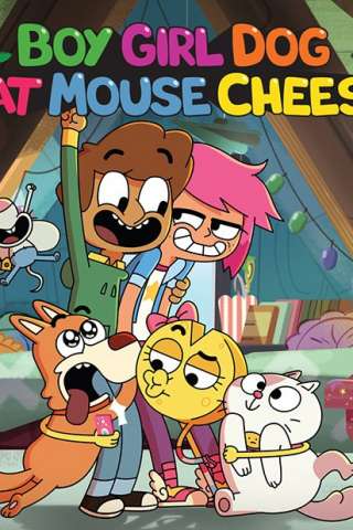Boy Girl Dog Cat Mouse Cheese streaming